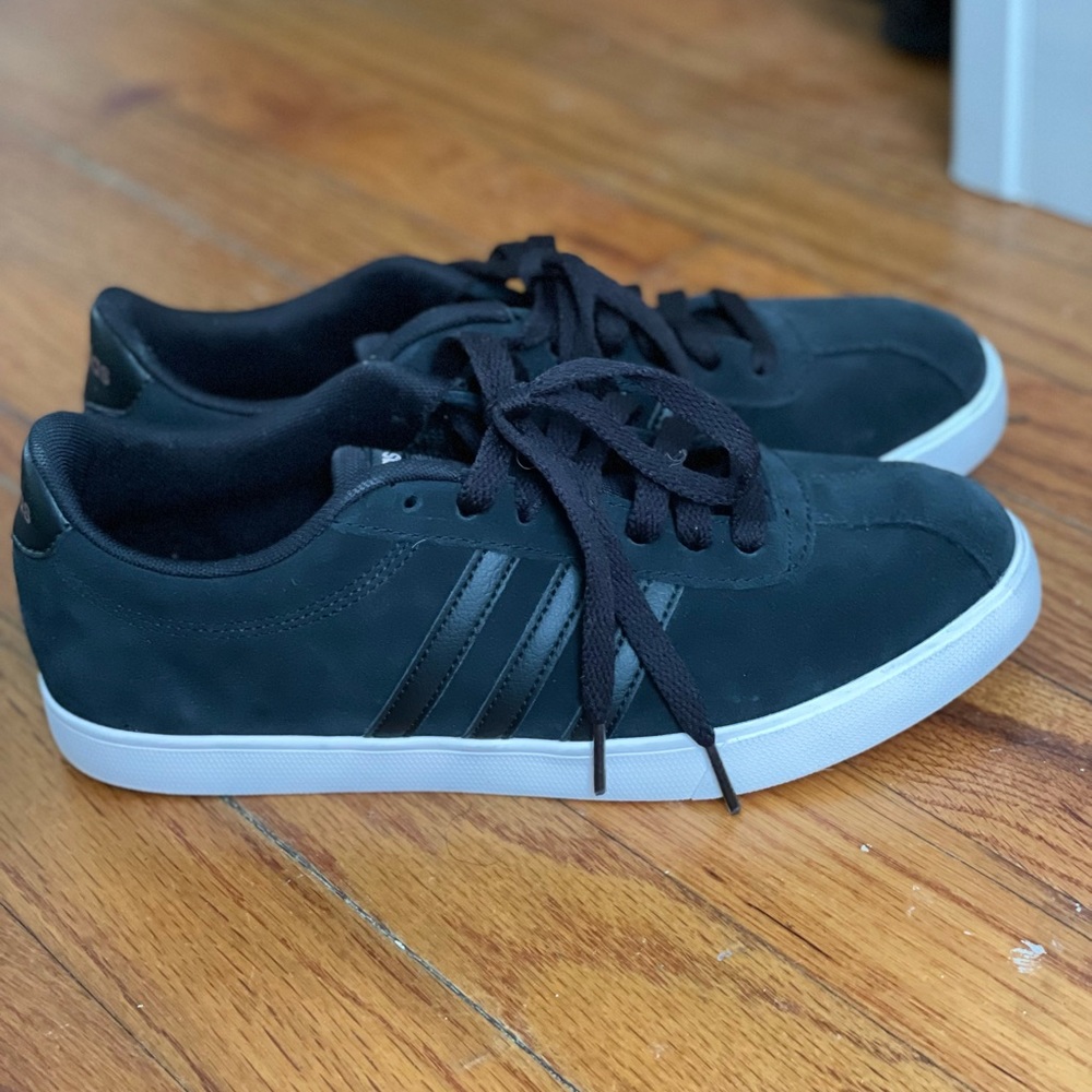 Adidas Classic Sneakers Black Suede